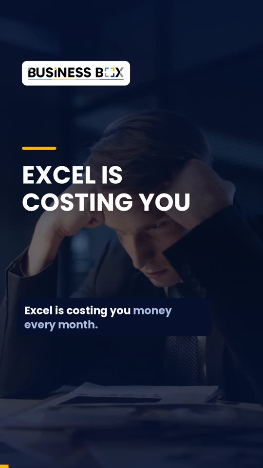 Excel is costing you
